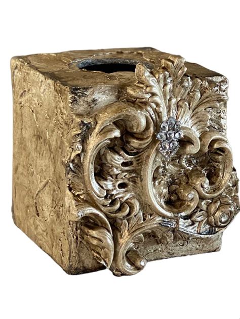 Scroll Tissue Box 